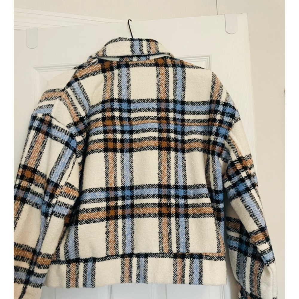 Sanctuary Plaid Jacket - Medium - Euc From Evereve - image 5